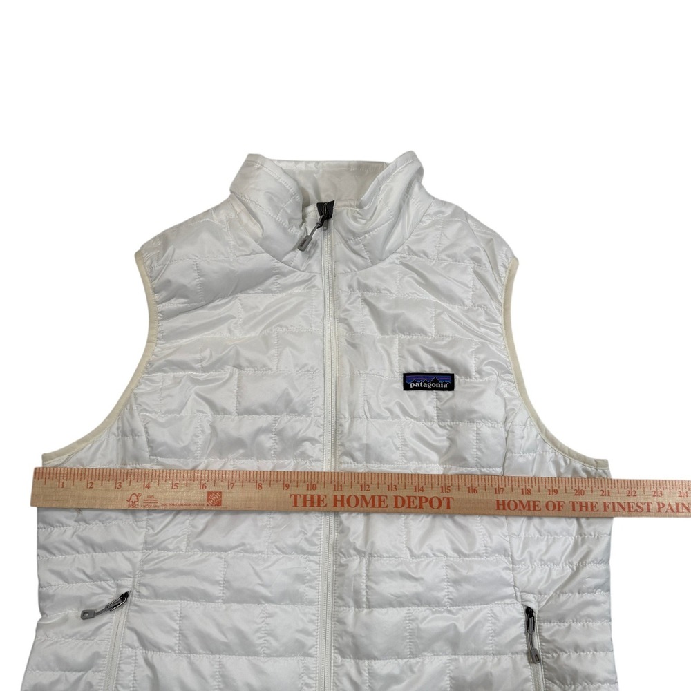 Patagonia Nano Puff Vest Birch White Womens XL NWT 84247 FA23 Quilted Puffer - Picture 6 of 13